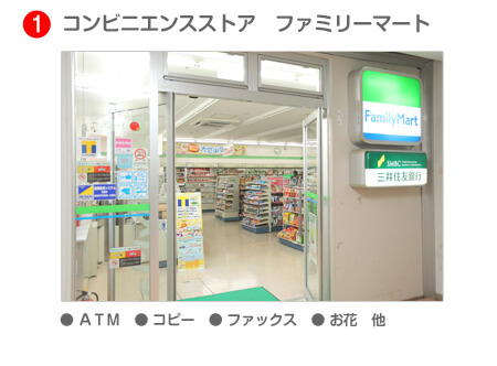 コンビニエンスストア　ファミリーマート